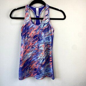 Ivivva Abstract Racerback Tank Purple 14